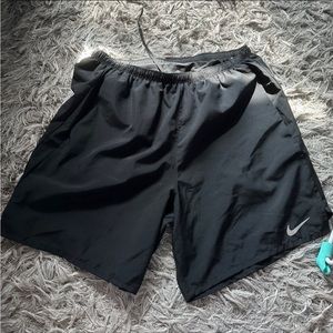 Nike black running shorts